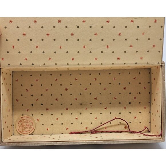 Old Spice Vanity Soap Cardboard Box Shulton Early American USA Made Vintage - Picture 10 of 10